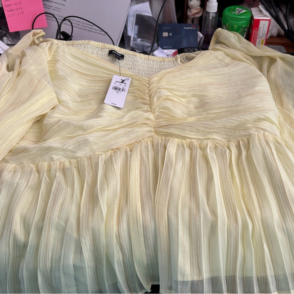 Yellow Express XL blouse